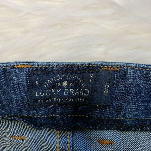 LUCKY BRAND Sweet Jean Crop Flap Pockets Jeans 12 - Picture 5 of 9